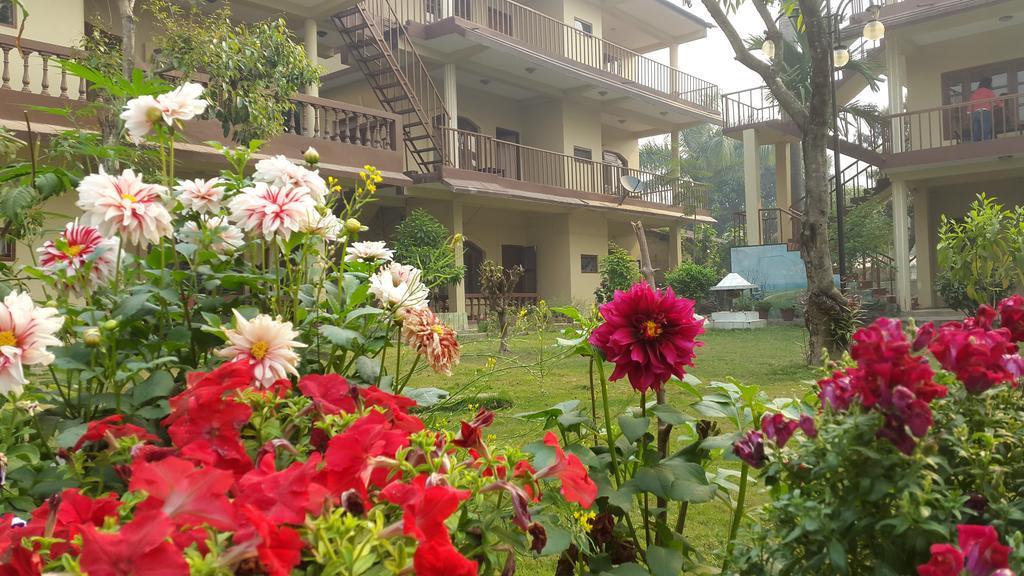 Jungle Wildlife Camp Hotell Sauraha Exteriör bild